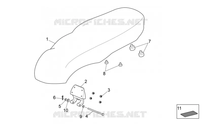 Saddle unit