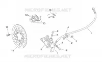 Front brake caliper