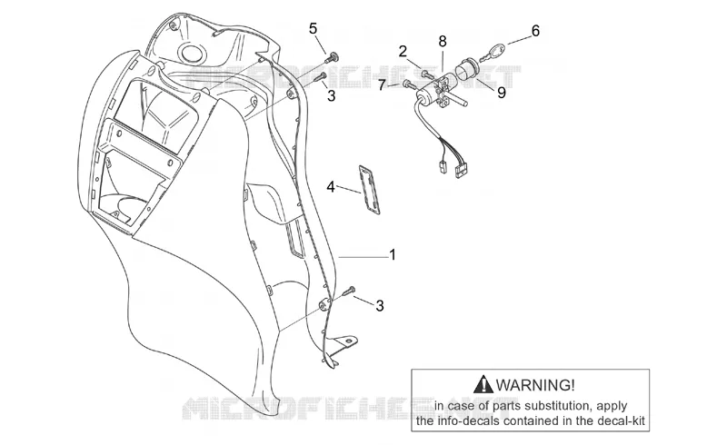 Front body V - Internal shield