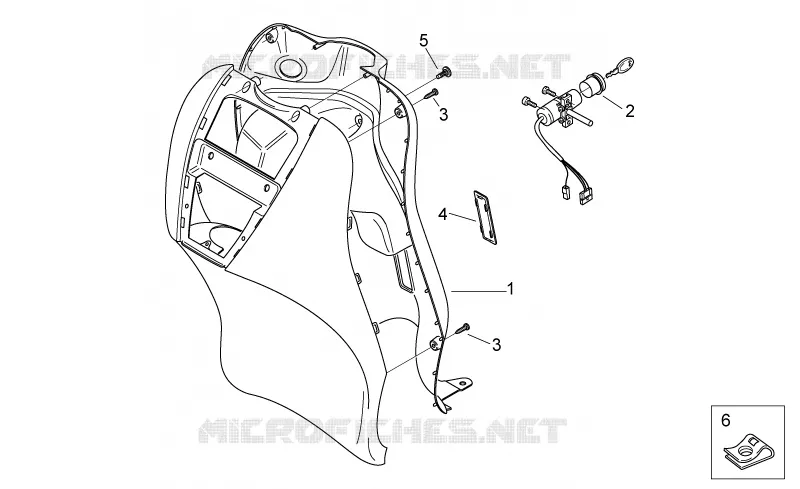Front body V - Internal shield
