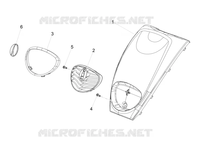 Front body III - Front cover