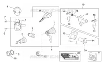 Decal - Lock hardware kit