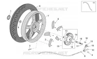 Rear wheel - drum brake
