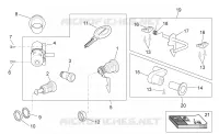 Decal - Lock hardware kit