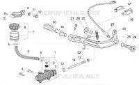 Rear master cylinder
