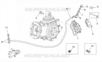 Rear brake caliper