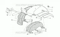 Rear mudguard