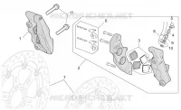 Front brake caliper