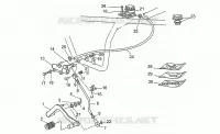 Rear master cylinder