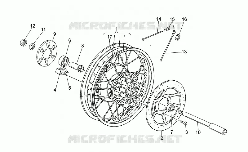 Rear wheel