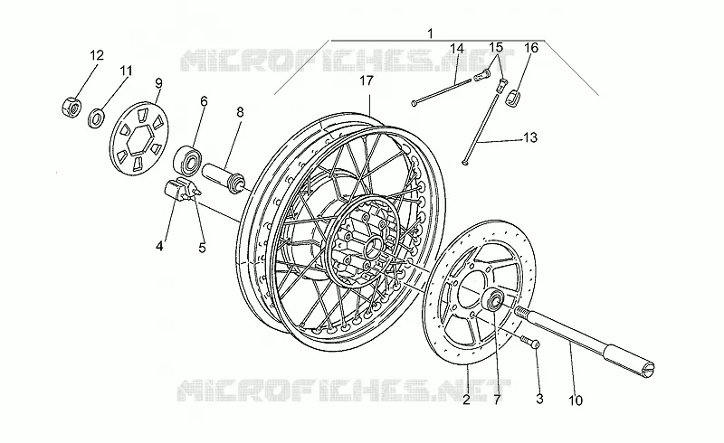 Rear wheel