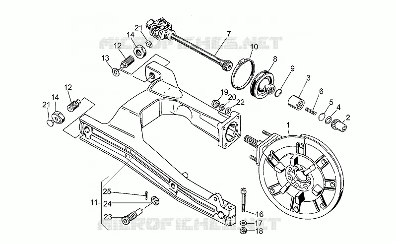 Swing arm