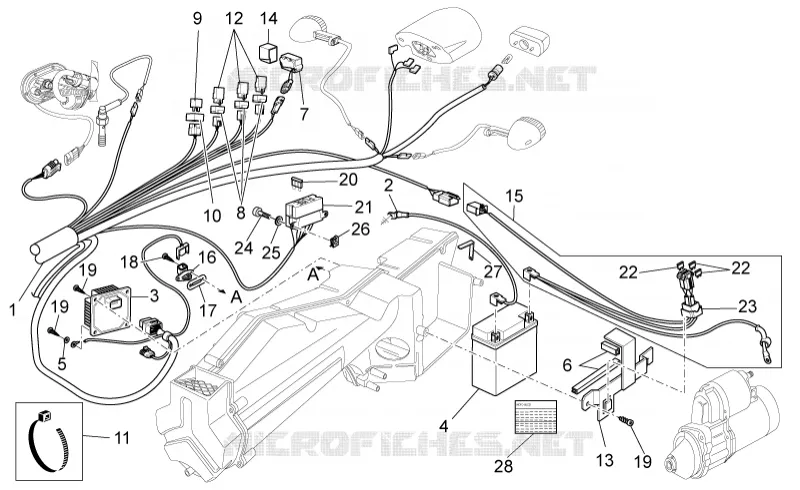 Rear electrical system