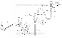 Rear master cylinder