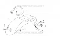 Rear body  II- Plate holder