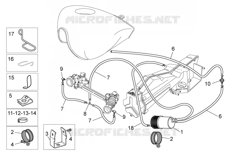 Fuel vapour recover system