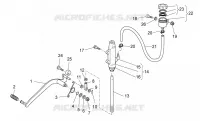 Rear master cylinder