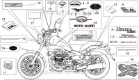 Decal and plate set