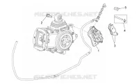 Rear brake caliper