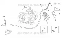 Rear brake caliper