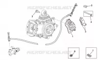 Rear brake caliper