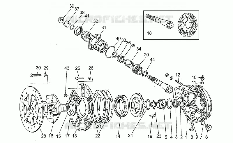 Bevel gear