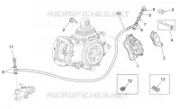 Rear brake caliper