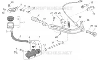 Rear master cylinder