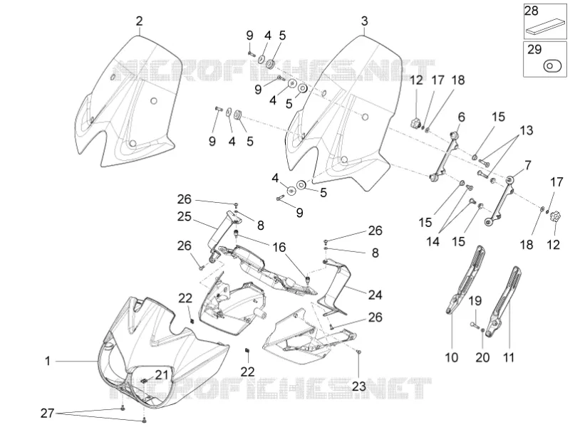 Front body - Front fairing