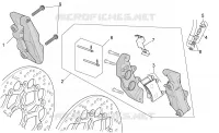 Front brake caliper