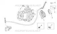 Rear brake caliper