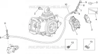 Rear brake caliper