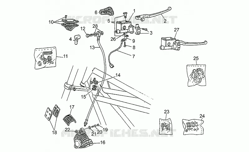 RH Front brake system