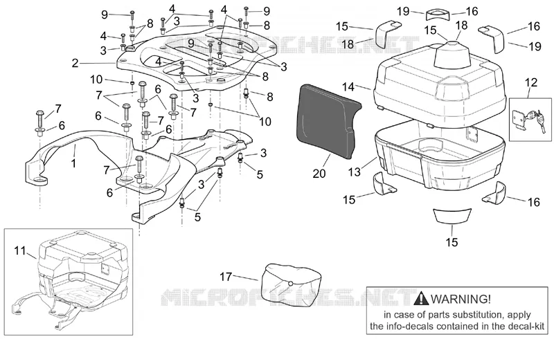 Top box with angulars