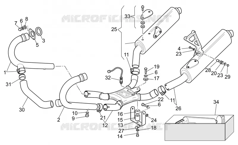 Exhaust unit