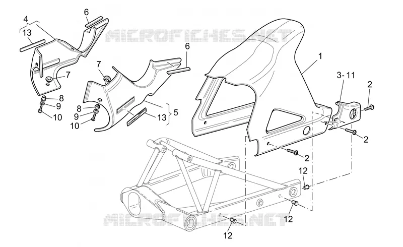 Rear body
