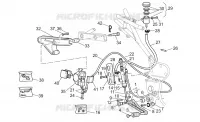 Rear brake system
