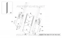 Marzocchi front fork - Hubs, sleeves