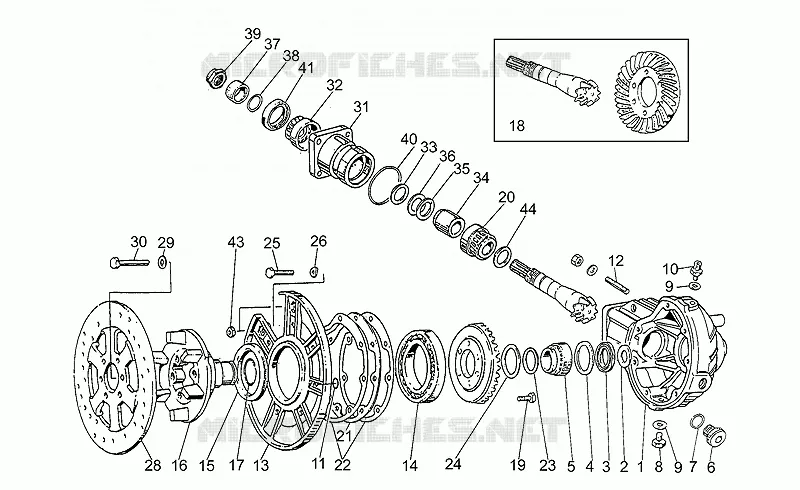 Bevel gear