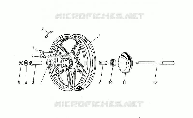 Rear wheel