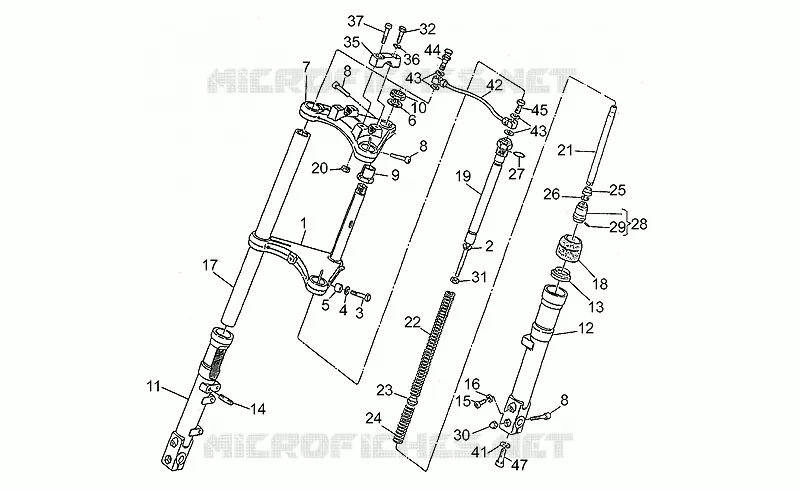 Front fork 35mm