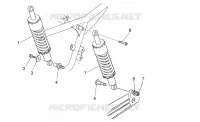 Rear shock absorber