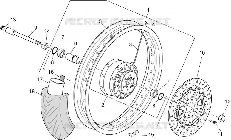 Front wheel