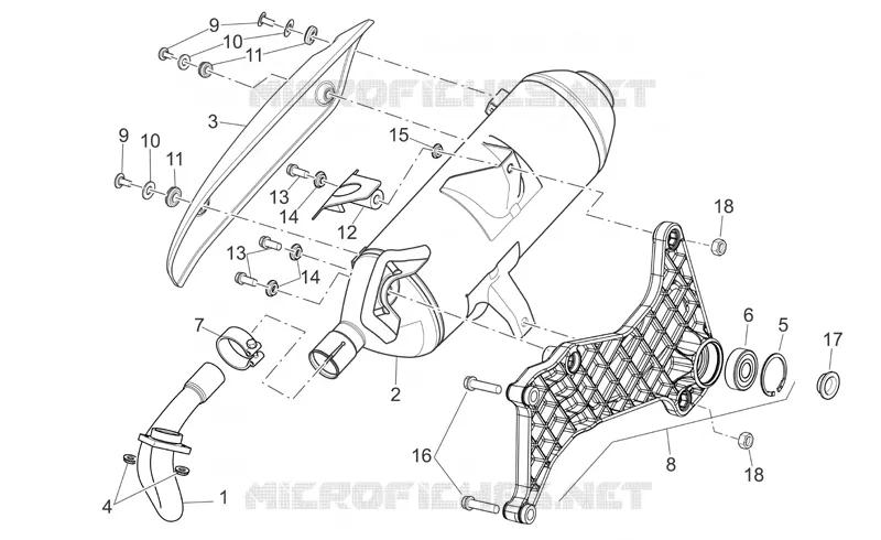 Exhaust unit
