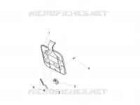 Rear body  II- Plate holder
