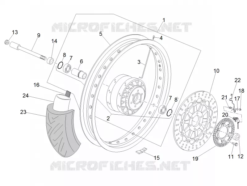 Front wheel I