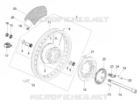 Rear wheel I