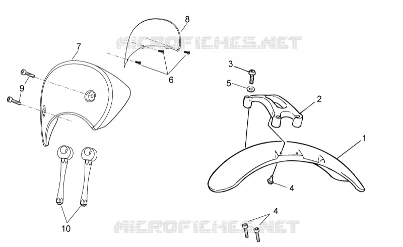 Front body - Front mudguard