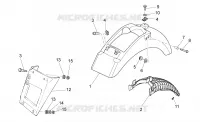 Rear body I- Mudguard