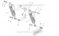Rear shock absorber